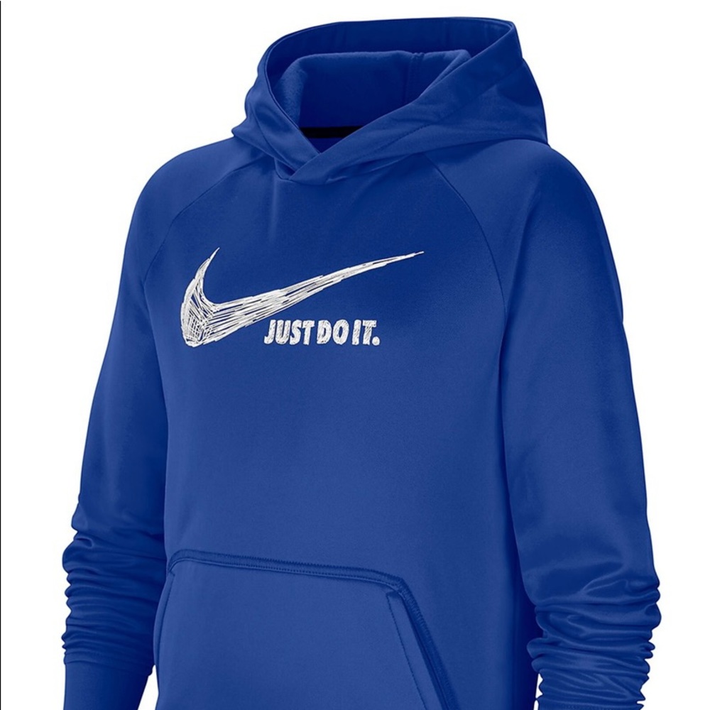 Nike Boys Therma Graphic Pullover Hoodie